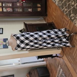 EUC Ashley Stewart Spring/Summer Checkered Dress - Size 22